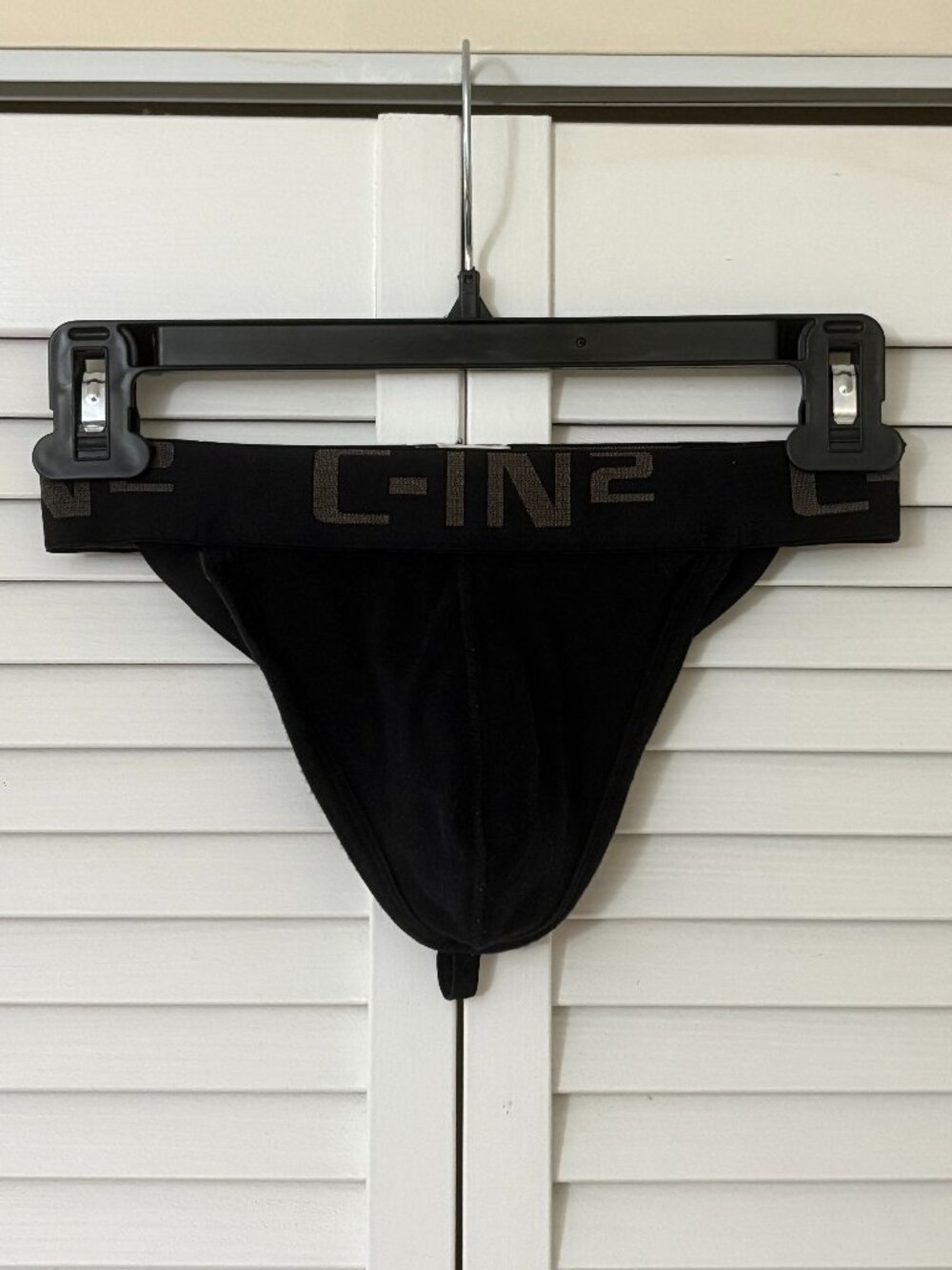C-in2 Core Y-Back Thong--Black